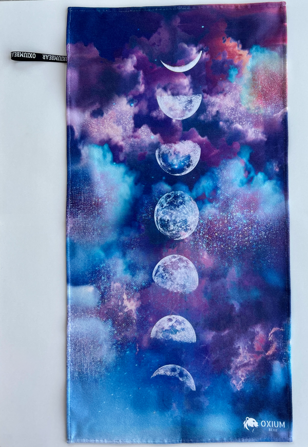 Mikrofiber, Fitness Spor Havlusu 50x90 Yoga, Pilates, Reformer, Pamuklu Özel Tasarım- LUNARIS