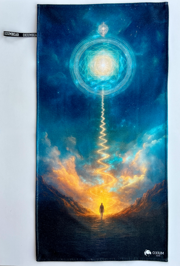 Mikrofiber, Fitness Spor Havlusu 50x90 Yoga, Pilates, Reformer, Pamuklu Özel Tasarım- UYANIŞ