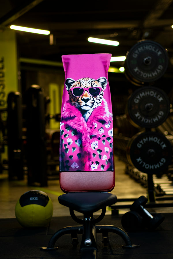 Pamuklu Yeni Nesil Fitness Spor Havlusu - Dijital Baskılı - Hızlı Kuruyan Mikrofiber | PANTHERA
