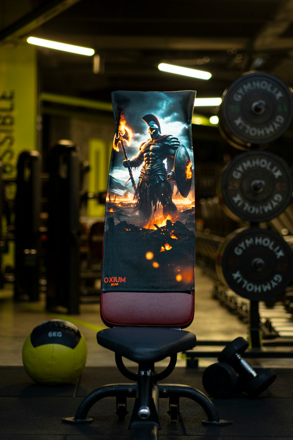 Pamuklu Yeni Nesil Fitness Spor Havlusu - Dijital Baskılı - Hızlı Kuruyan Mikrofiber | SPARTA