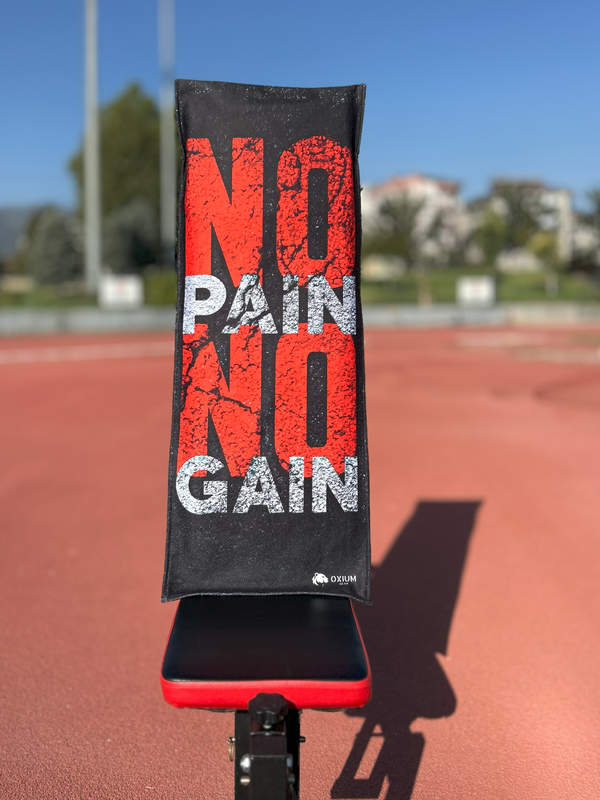 Pamuklu Yeni Nesil Fitness Spor Havlusu-Dijital Baskılı-Hızlı Kuruyan Mikrofiber| NO PAİN NO GAİN