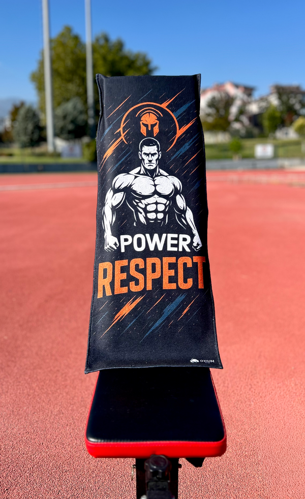 Pamuklu Yeni Nesil Fitness Spor Havlusu - Dijital Baskılı - Hızlı Kuruyan Mikrofiber | POWER