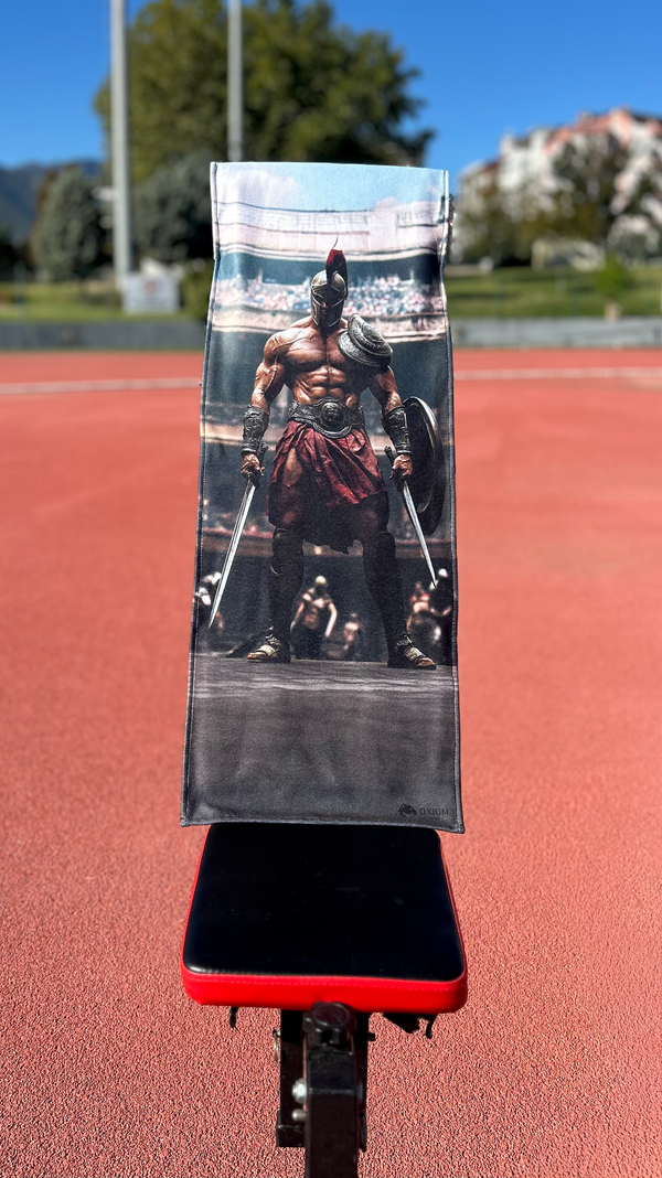 Pamuklu Yeni Nesil Fitness Spor Havlusu - Dijital Baskılı - Hızlı Kuruyan Mikrofiber | Leonidas